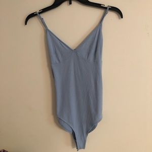 Light blue bodysuit